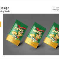 之點設計規劃設計太妃糖包裝設計