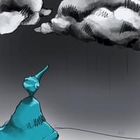 And then it starts to rain.