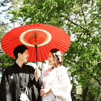 和装でロケーションフォト撮影