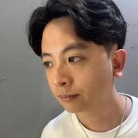 三七分線條感波紋燙