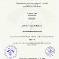 Osvědčení o autorizaci
