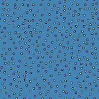 Confetti with Blue