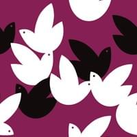 Lg Stylized Doves