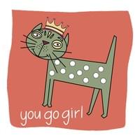 Cat with Crown