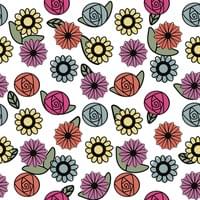 Small pattern flowers