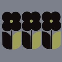 Three Stylized Flowers