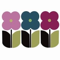 Three Stylized Flowers