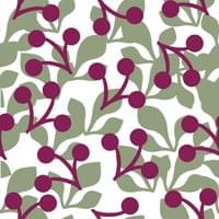 Stylized Leaves and Berries