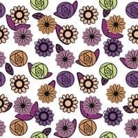 Lot's 'O Flowers - Purple