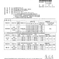 長臣實業水磨石 SGS試驗數據 P5