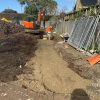 Public Sewer Pipe Installation