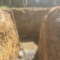 Night Excavation drainage 