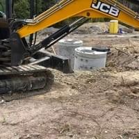 Excavation of Manhole