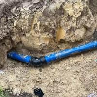 Watermain welding part