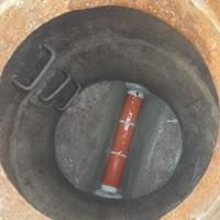 Wastewater MH re-benching