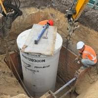 5m Deep Manhole Construction
