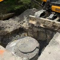 Stormwater MH installation