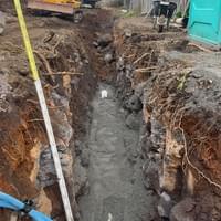 Public Sewer Pipe Installation