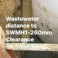 Wastewater manhole Install