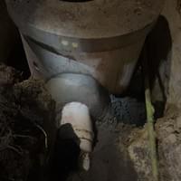 Night Excavation drainage 