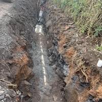 Public Sewer Pipe Installation