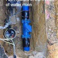 Fire Hydrant installation
