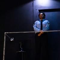 Ali Bhamani in The Rock & The Hard Place. Photo by Casey Ford.