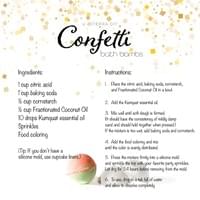 Kumquat Bath Bombs