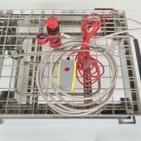 trolley for flame generator