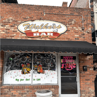 Walkers Winter Window Painting