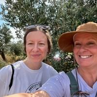 Kristina Horvat and Sarah McClure. Krivače 2023.