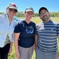 Jelena Jović, Sarah McClure and Emil Podrug. Fall 2023