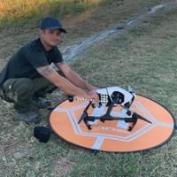 Nick Triozzi and his drone at Krivače. Fall 2019