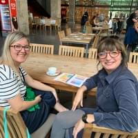 Sonja Kačar and Oreto García, Barcelona. Fall 2019