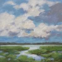 SOLD - Sky and Water II - 12" x 12"