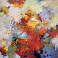 SOLD - Bouquet  - 36"x36"