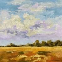 Sky and Land III - 12"x12"