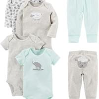 Carter's unisex-baby 6-piece 