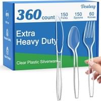 Clear Plastic Silverware