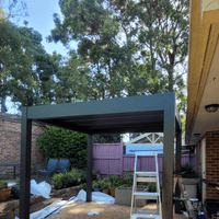 Recent small pergola 3 x 3
