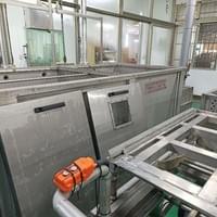 雙槽式熱水殺青槽