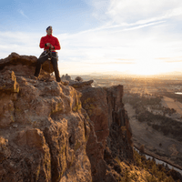 Golden-hour glow at Smith Rock State Park