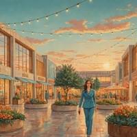 MODEST GARB SEEKS HER PLACE