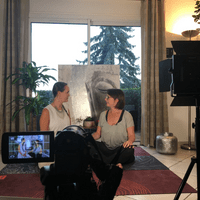 Sur un tournage avec Maryse Lehoux ( Diva Yoga) #sciencesetyoga