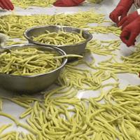 IQF frozen yellow wax beans