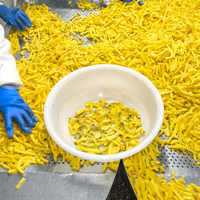 Frozen Yellow Capsicums