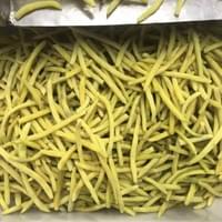 IQF frozen yellow wax beans