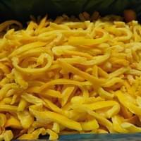 IQF Yellow Pepper Strips