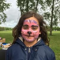 Kinderschminken in actie