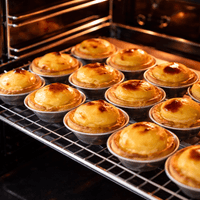 Pastel de Nata in the oven